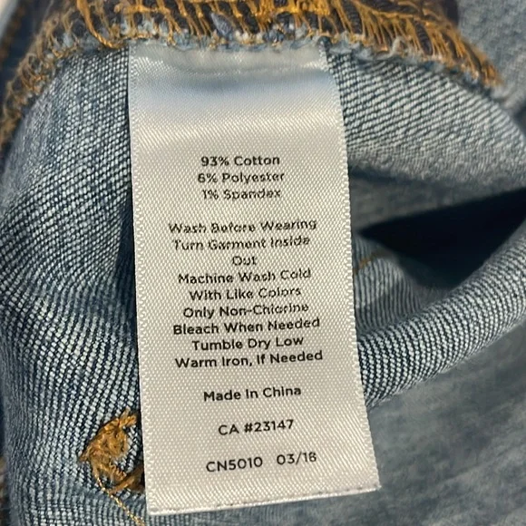 Talbots “Flawless” Slim Ankle Jeans - Sz 12 - EUC - Picture 4 of 9